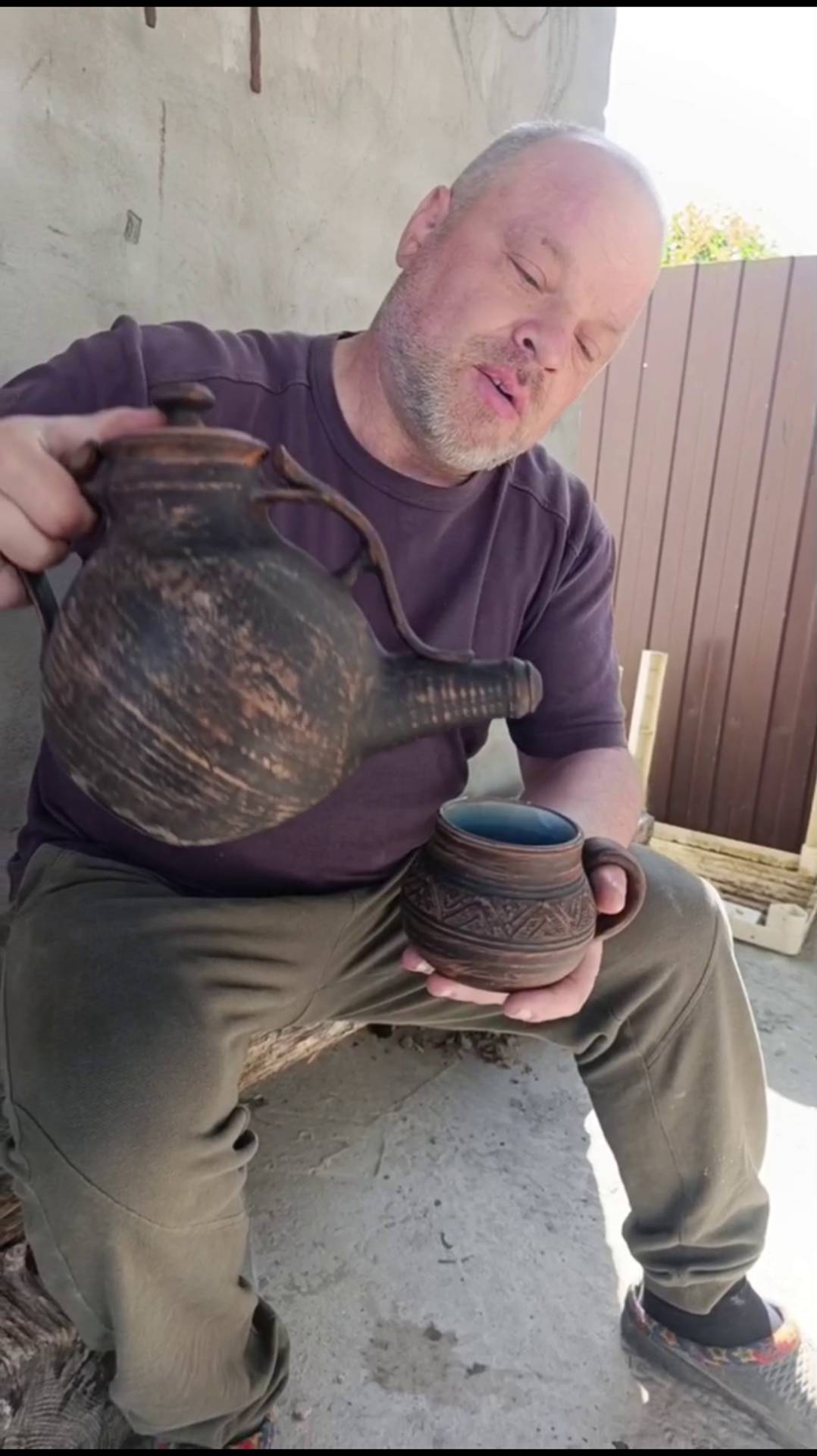 керамическая посуда мастер класс мастерская АРТ_крынка #творчество #сказочнаямастерскаяколесникова
