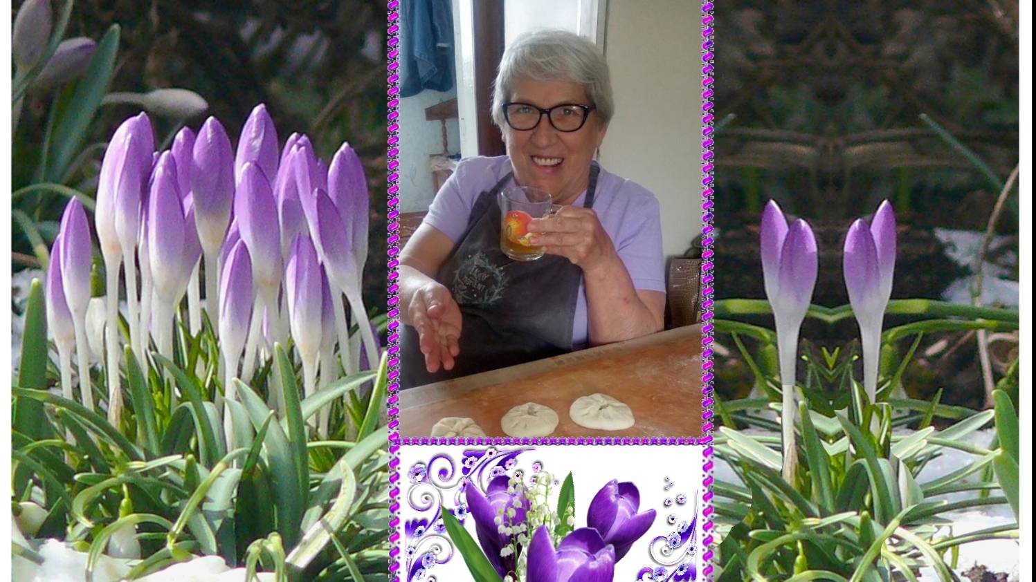 Моей сестре за 60