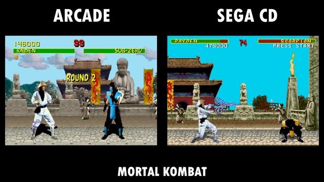 All Sega CD Vs Arcade Games Compared Side By Side