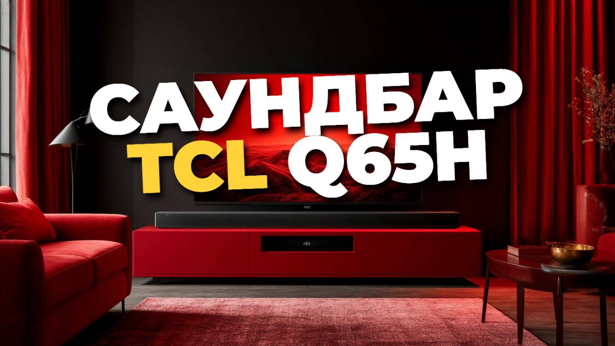 🎶 Обзор TCL Q65H: Саундбар с мощным звуком и стильным дизайном — стоит ли покупать? 🔊🔥