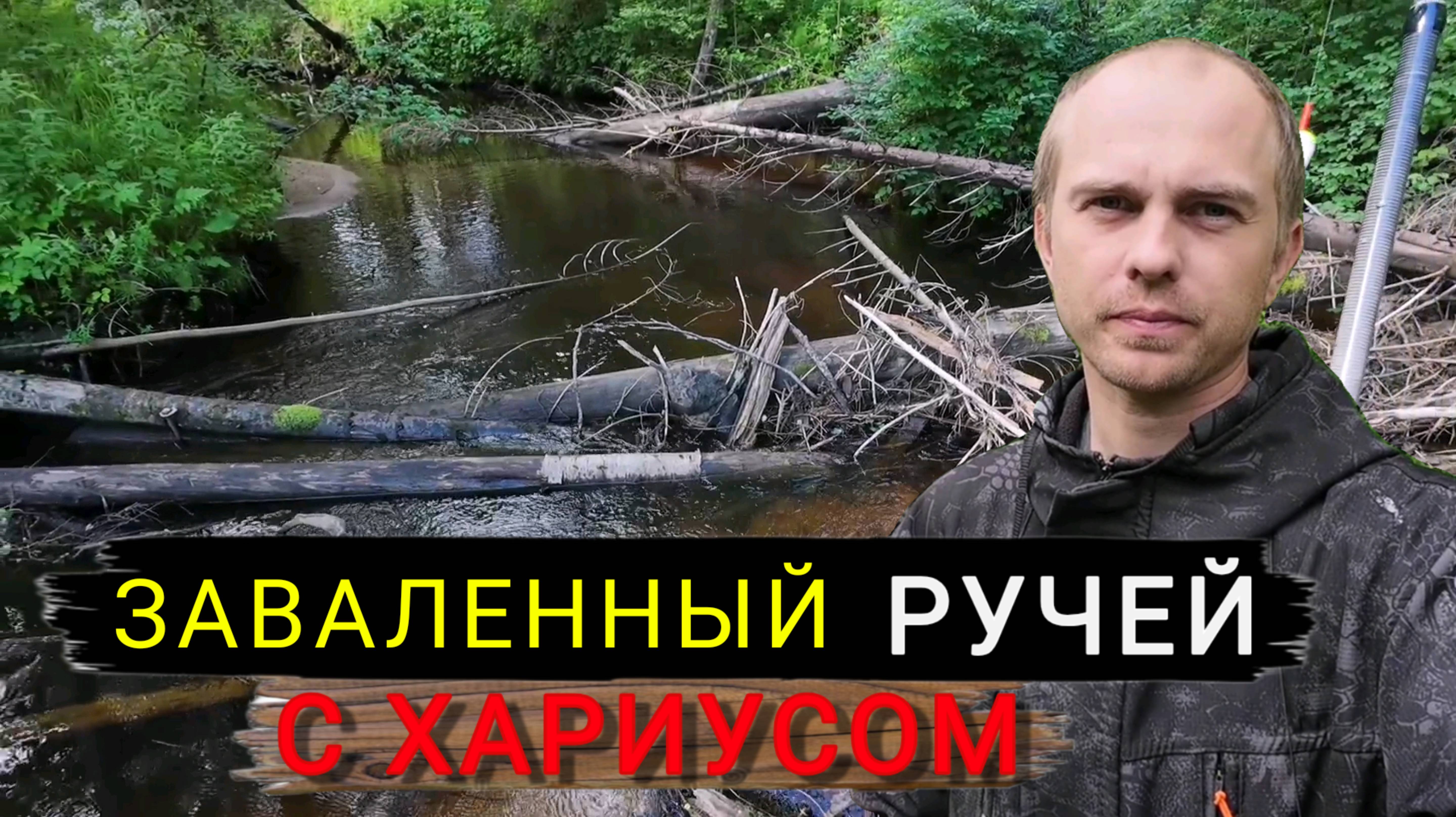 По ручью за хариусом. Я всё таки нашёл его!!! Рыбалка на поплавок.
