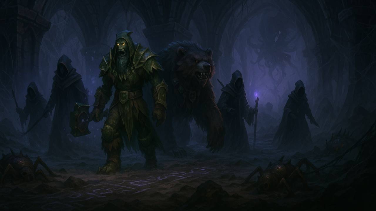 Книга 5 - Замёрзшие откровения: 🕷 Данж: Ан'кахет — Старое Королевство (Анж'ол-Неруб)