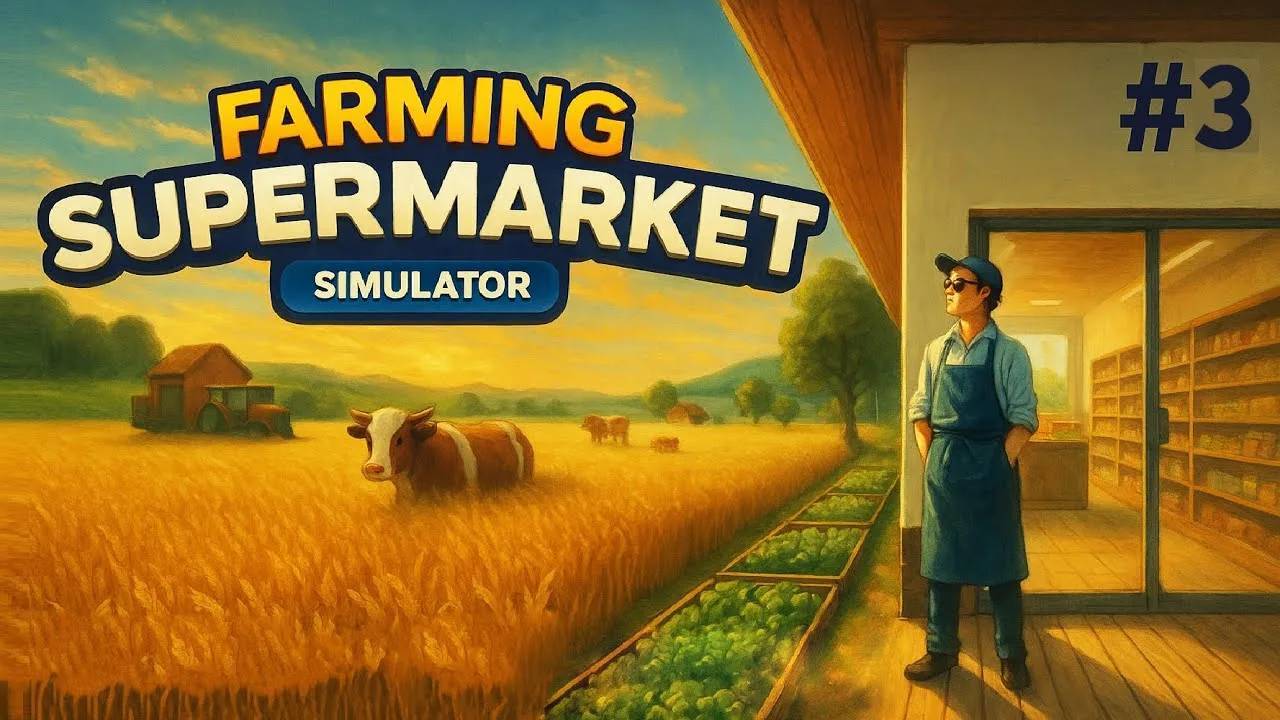 ПЕРЕСТРОЙКА МАГАЗИНА | Farming & Supermarket Simulator #3