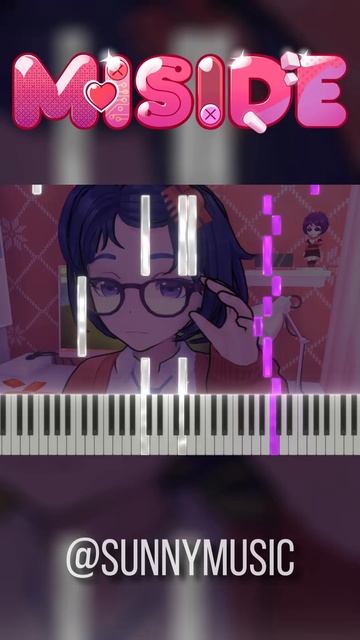 Mila (MiSide) 【 Music Box / SHORTS 】 #MiSide #Synthesia