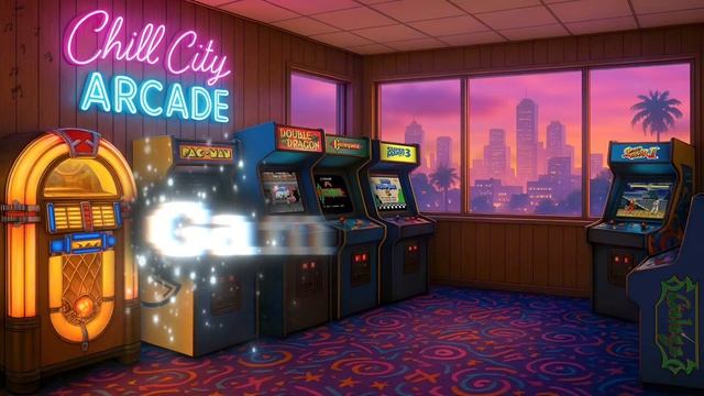 🕹️ Game Night ‘95  Nostalgic Retro 8-bit Synthwave Vibes  80s & 90s Video Game Arcade Ambiance