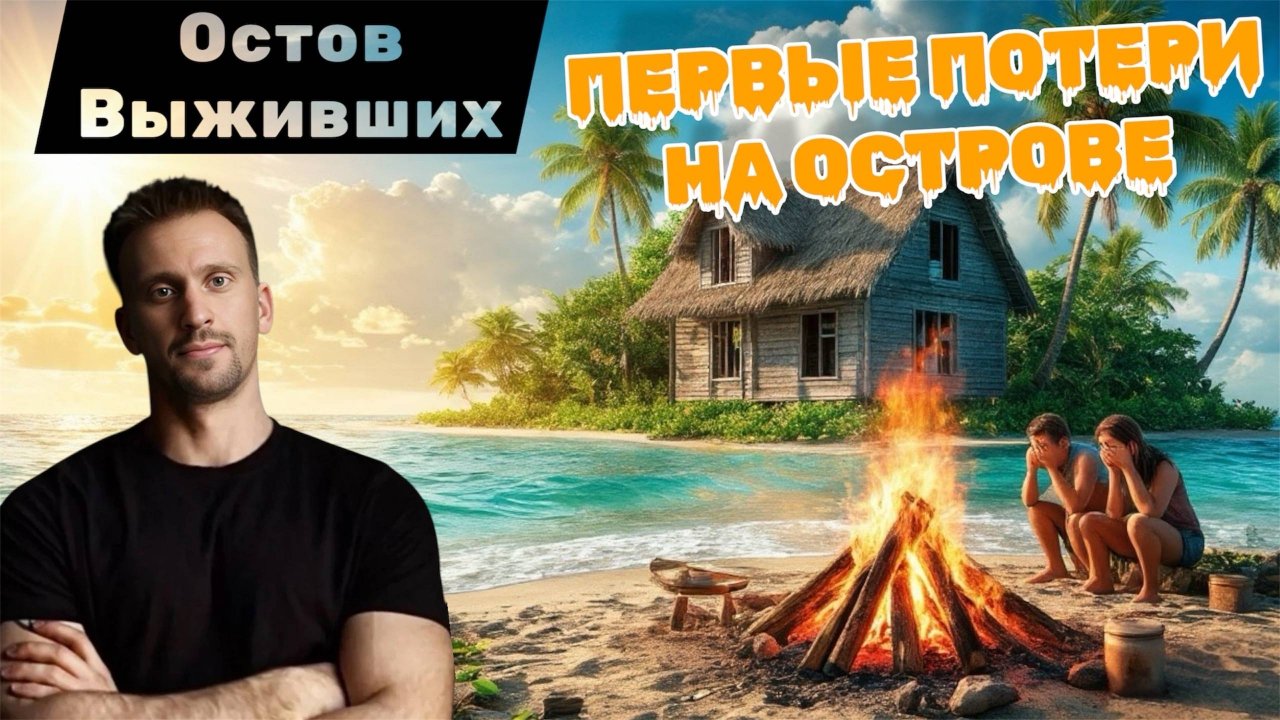 ПЕРВЫЕ ПОТЕРИ НА НЕОБИТАЕМОМ ОСТРОВЕ? 🏝️🏝️🏝️ОСТРОВ ВЫЖИВШИХ 🏝️🏝️🏝️ 9 ДЕНЬ ВЫЖИВАНИЯ