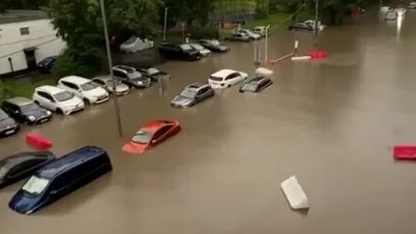 Москву затопило, сильнейшие ливни.