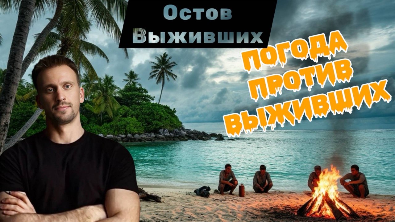 КАК ПЕРЕЖИТЬ ЛИВЕНЬ НА НЕОБИТАЕМОМ ОСТРОВЕ? 🏝️🏝️🏝️ОСТРОВ ВЫЖИВШИХ 🏝️🏝️🏝️ 5 ДЕНЬ ВЫЖИВАНИЯ