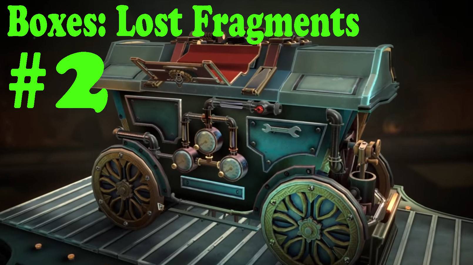 Boxes: Lost Fragments  ➤ прохождение №2 | Коробки: Обычная-Механическая-Поровозик-Генераторская