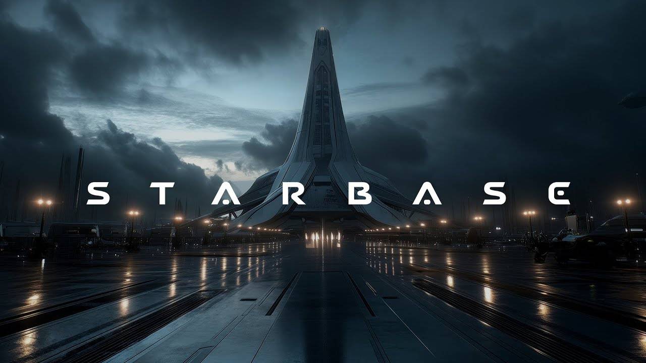 S T A R B A S E - Deep Focus Ambient Cyberpunk Music / Ethereal Sci-Fi Music / Space Soundscape