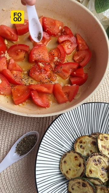 Паста с цукини и томатами #рецепты #паста #обед #foodru