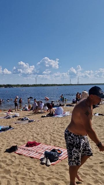 #якутск Городской пляж днем 22 июля 2025 года!