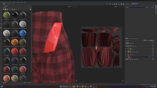 8 -7. Task 2 - Cloth - Trouser Texturing