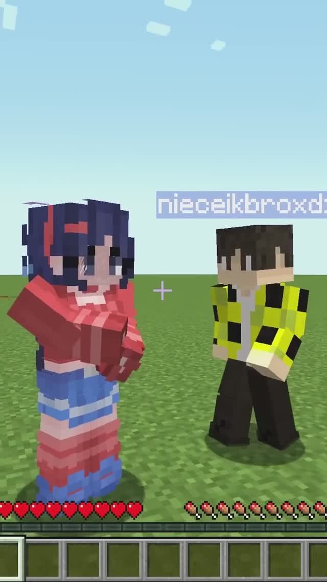 Я НАШЛА ДЕВУШКУ MITA MISIDE ДЛЯ НАЙСИКА В МАЙНКРАФТ ! #mita #miside #фласочка #найсик #minecraft