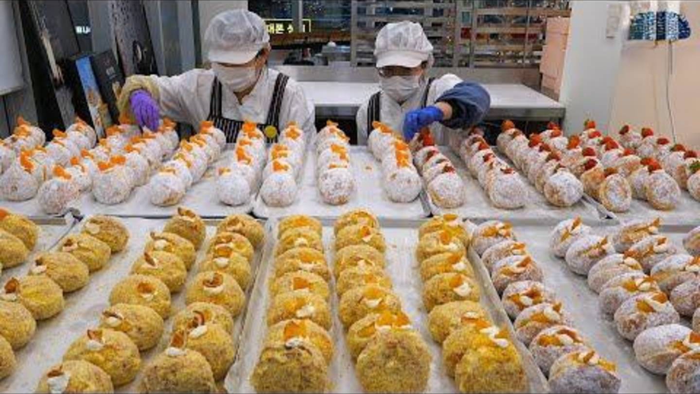 Пончики с кремом из Кореи 🇰🇷