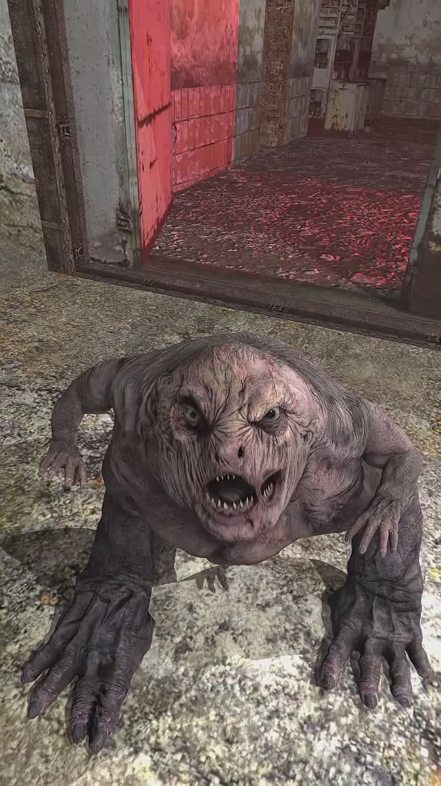 Говорящий Псевдогигант АНИМАЦИЯ STALKER