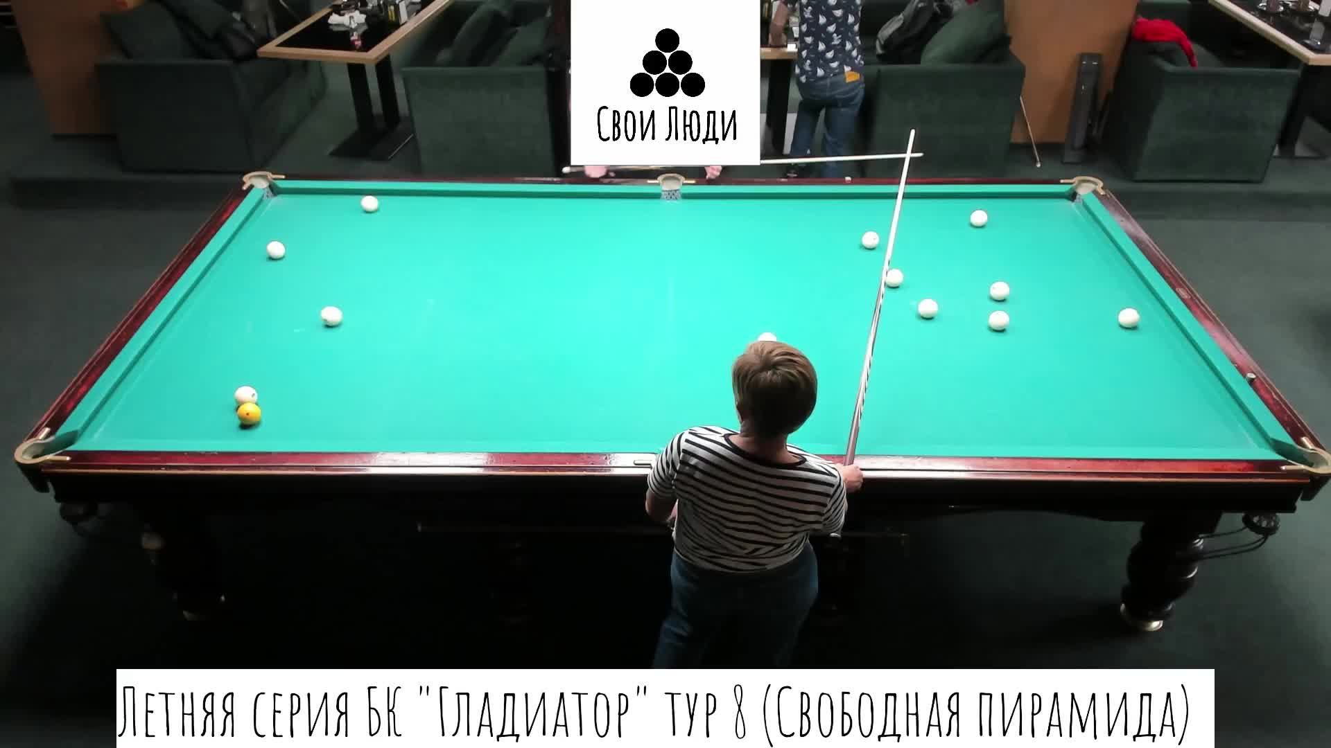 Летняя серия БК Гладиатор тур 8 (Свободная пирамида)