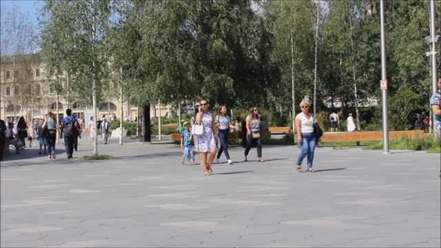 Зарядье, Москва 2018 и 2019 годы