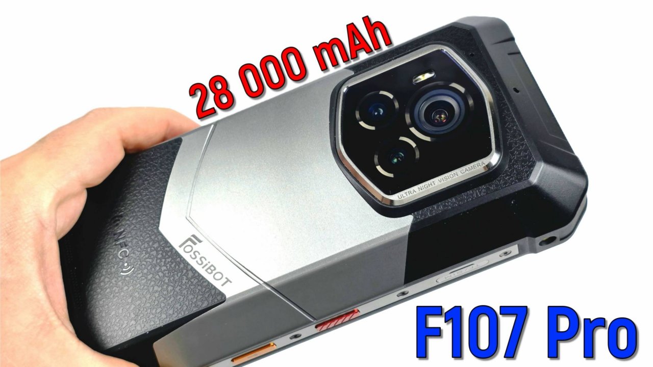 FOSSiBOT F107 Pro: первый смартфон с ЦВЕТНОЙ камерой ночного видения!