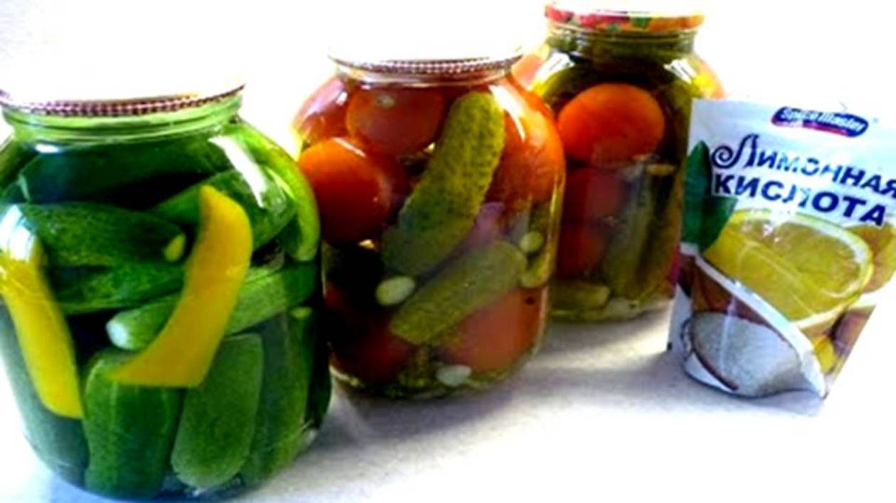 Огурцы на зиму без уксуса! Маринованные огурцы с лимонной кислотой! Что добавить в банку к огурцам