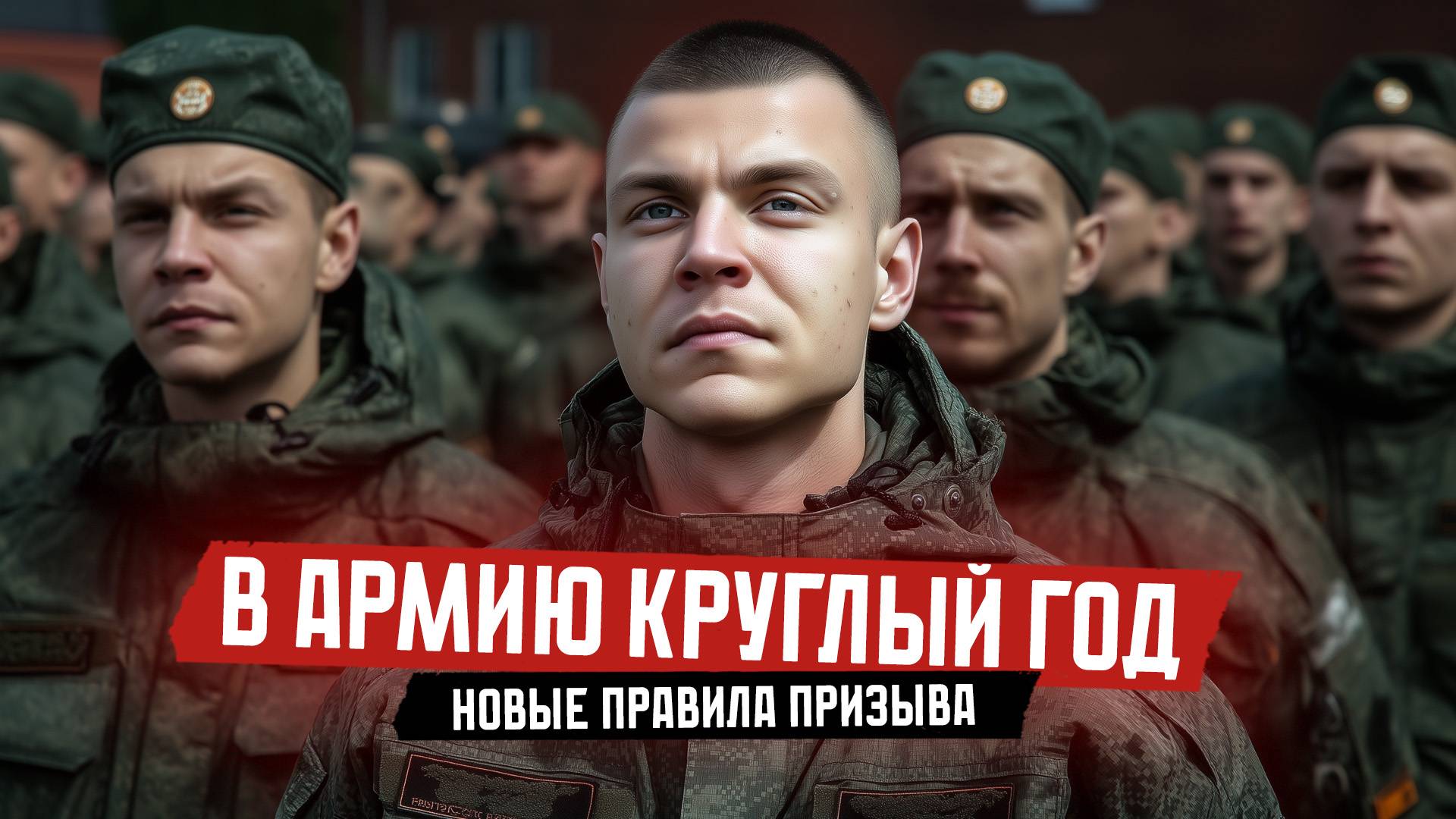 Призыв на военную службу в России собираются проводить круглый год