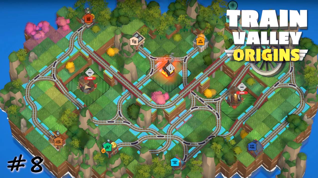 Запутывание китайских дорог - #8 - Train Valley Origins