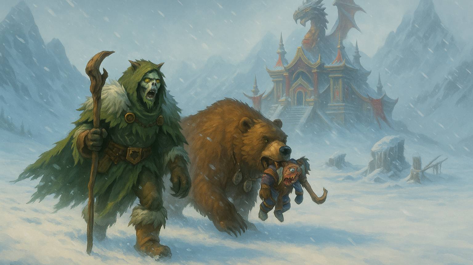 📕 Книга 5 — Замёрзшие откровения 🐉 Локация: Драконий Погост