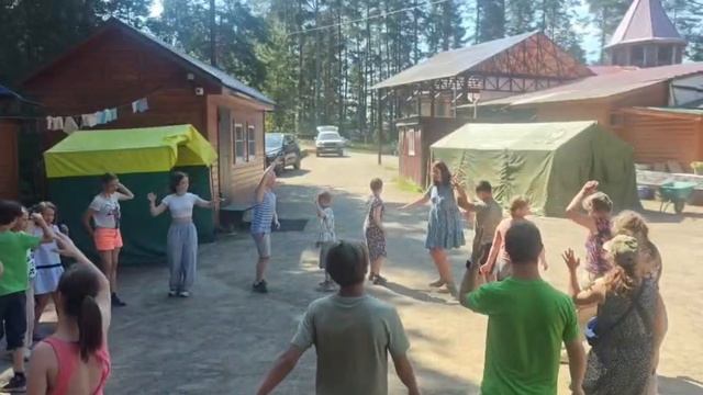 утро лагерь Раздолье часть 2