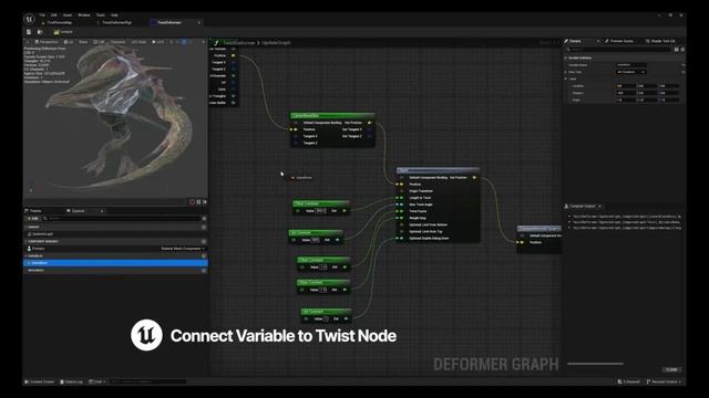 Creating Deformers in Unreal 5.5