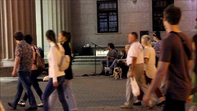 По вечернему Арбату и ночной Москве