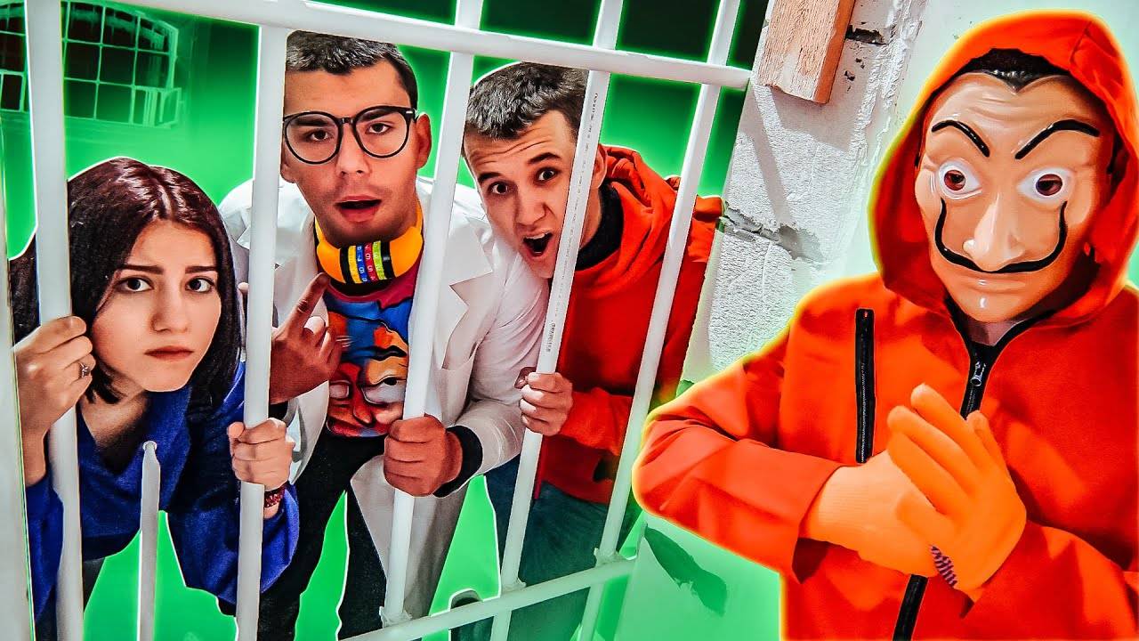 В ТЮРЬМЕ У ХЕЙТЕРОВ! КАК СНЯТЬ КОДОВЫЙ ОШЕЙНИК! Нашли профессора в бункере!