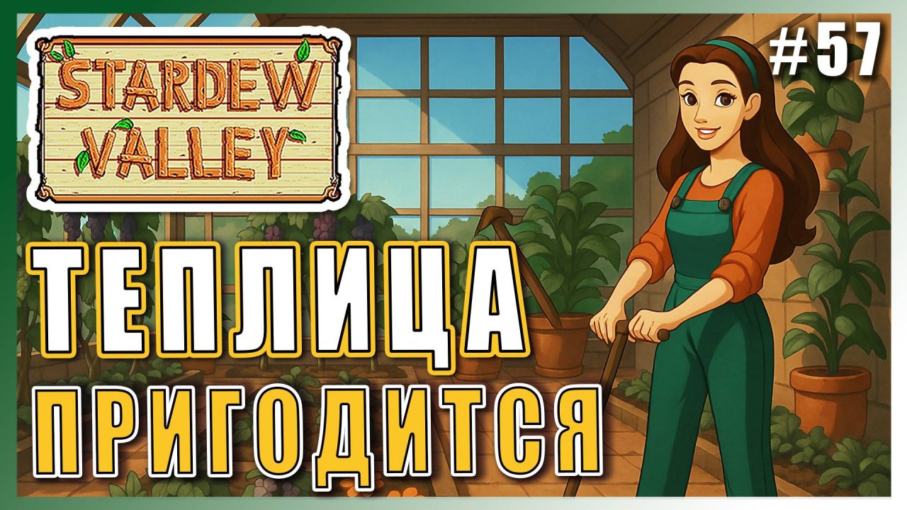 Stardew Valley 1.6 ПРОХОЖДЕНИЕ ► ТЕПЛИЦА И НОВЫЕ ВОЗМОЖНОСТИ ► 57