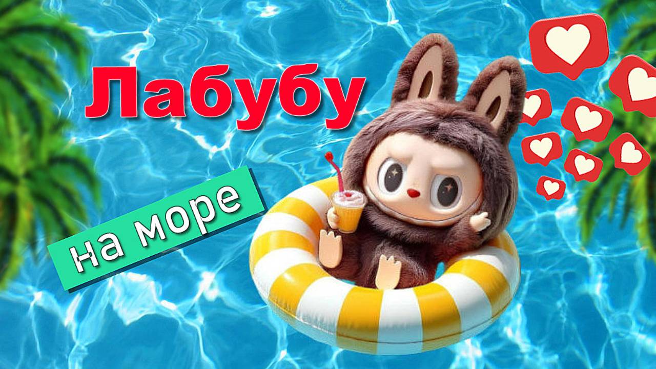 🏖️ ЛАБУБУ В ОТПУСКЕ + Весёлый Мультик про Labubu для детей 🌴☀️ ЛАБУБУ НА МОРЕ ОТДЫХ🎶ПЕСНЯ ЛАБУБУ