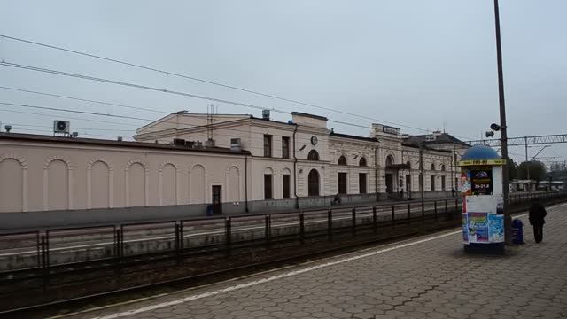 На поезде Белосток - Варшава
