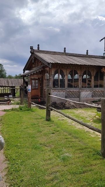Трапезная в Усадьбе "Богословка"- Невский лесопарк. Петербургские Кижи