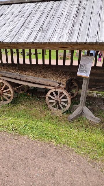 Телега. Усадьба "Богословка"- Невский лесопарк. Петербургские Кижи