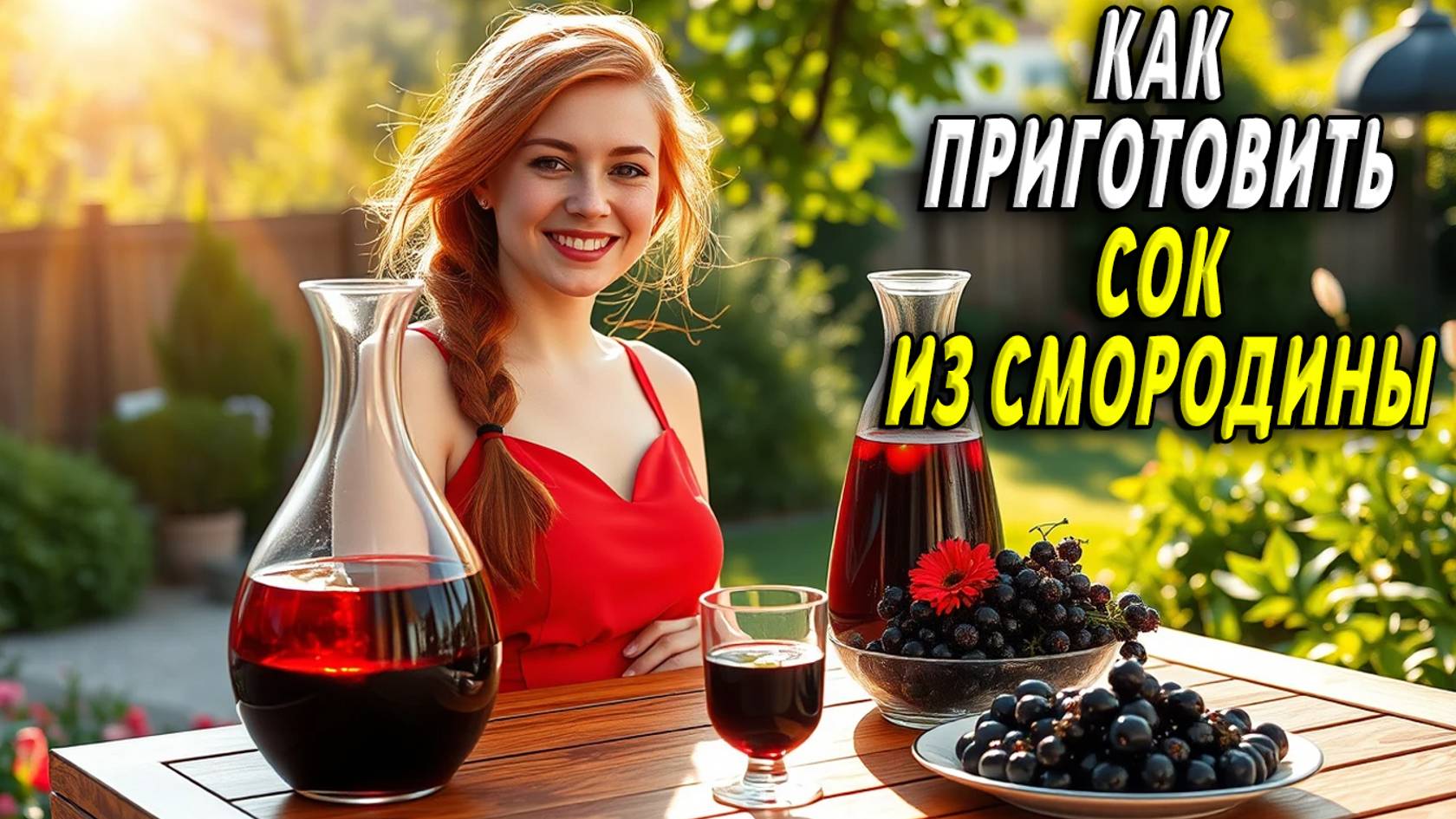 Как приготовить сок из смородины