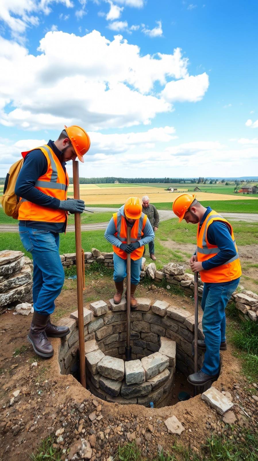 Углубление колодца, для нашего народца