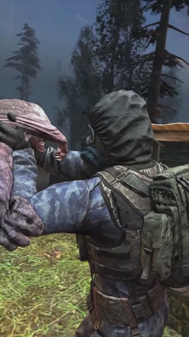 Монолит спасает Мутанта АНИМАЦИЯ STALKER