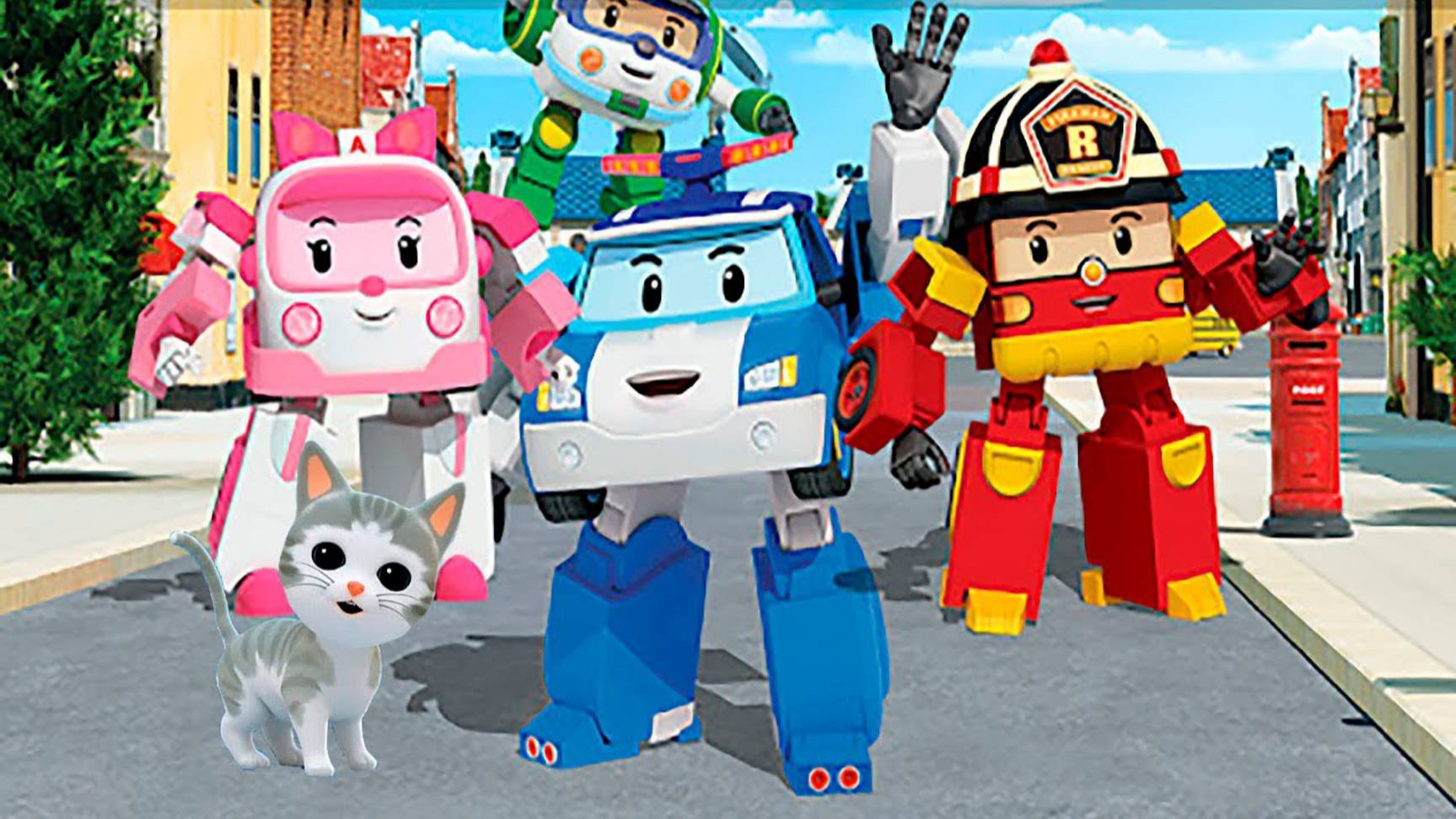 Робокар Поли: Спасатели | Игра как мультфильм | Робокар Полли смотреть