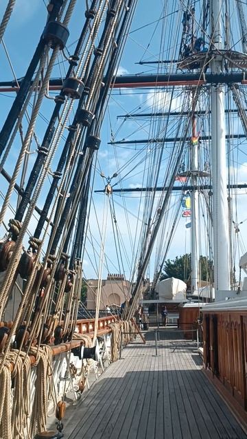 Корабль-музей "Катти Сарк", Гринвич, Лондон, Англия (Cutty Sark, Greenwich, London, UK)