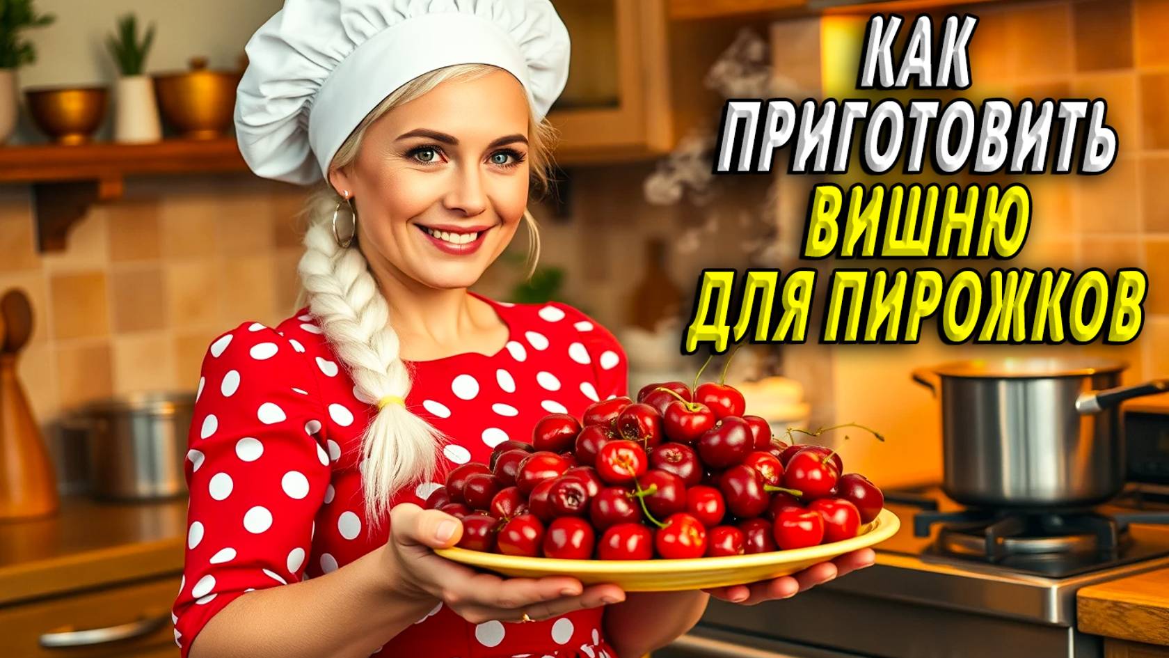 Как приготовить вишню для пирожков