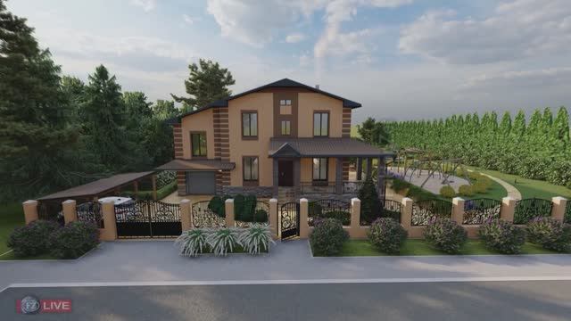 ЛАНДШАФТНЫЙ ДИЗАЙН  "26 СОТОК ДЛЯ ИЖС"