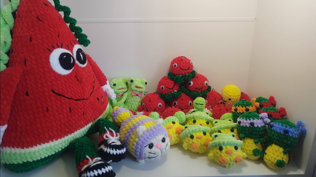 Итоги недели, игрушка-подушка на конкурс