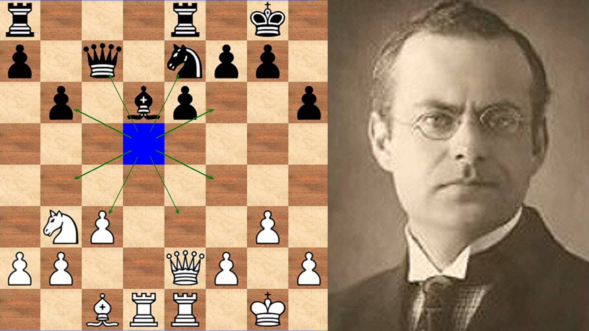 Нимцович комментирует Партия №13 Шахматы