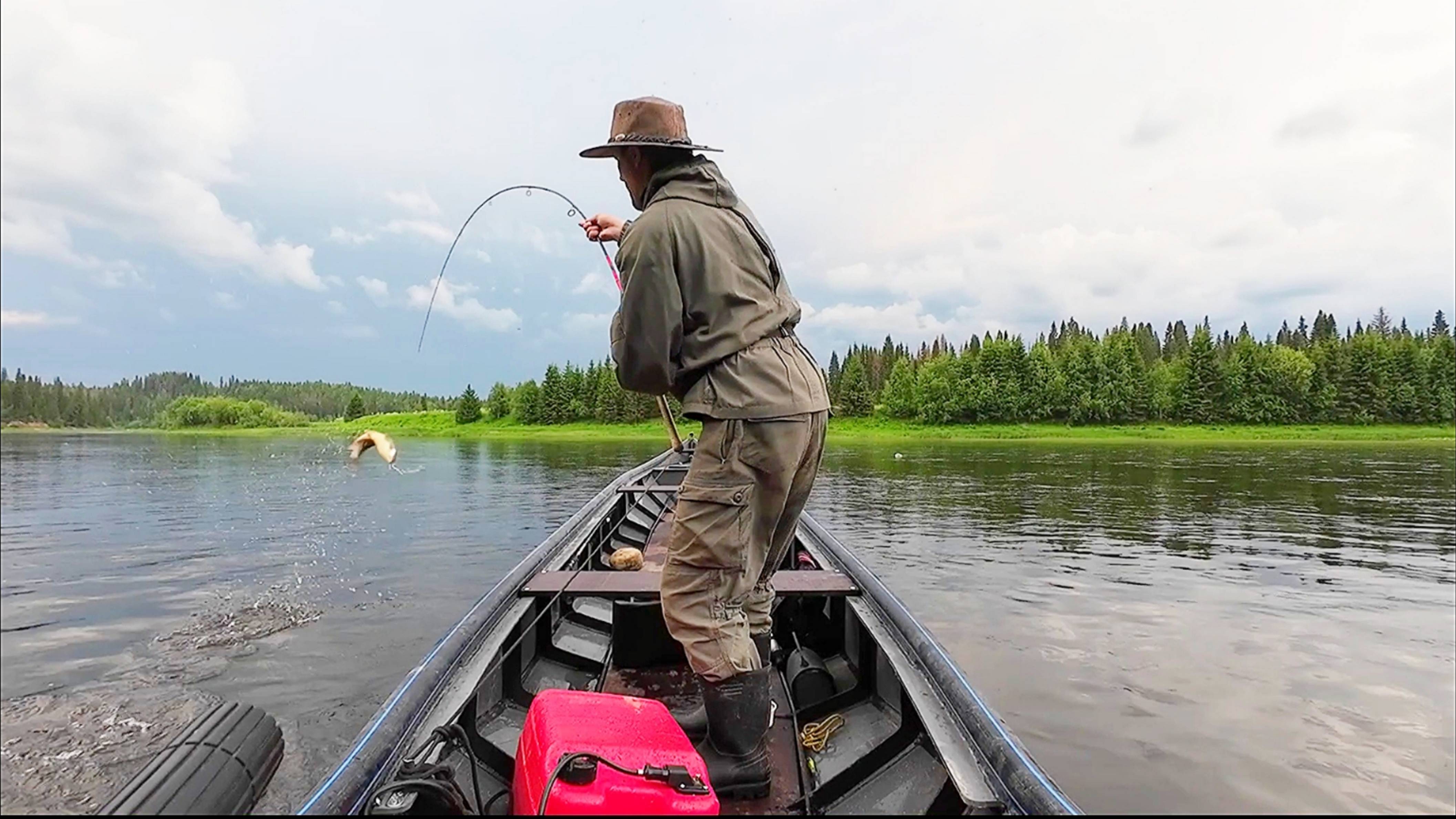 ОТ ТАКИХ ЯЗЕЙ СПИННИНГ ТРЕЩИТ ПО ШВАМ / РЫБАЛКА С ЛОДКИ НА БЛЕСНУ ВЕРТУШКУ / ОКУНЬ ГОРБАЧ УДИВИЛ!