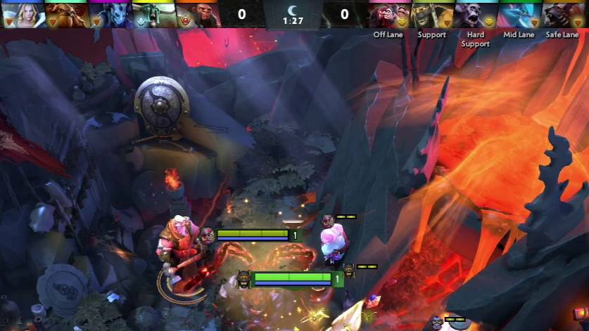 Dota 2: первая игра в 2025, спустя год. Урса делает плак-плак.