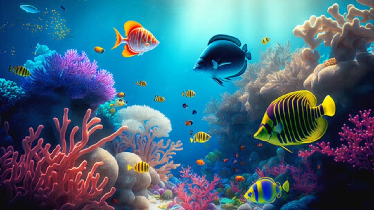 Волшебная мелодия для снятия стресса 🐠🪸🐟🪼