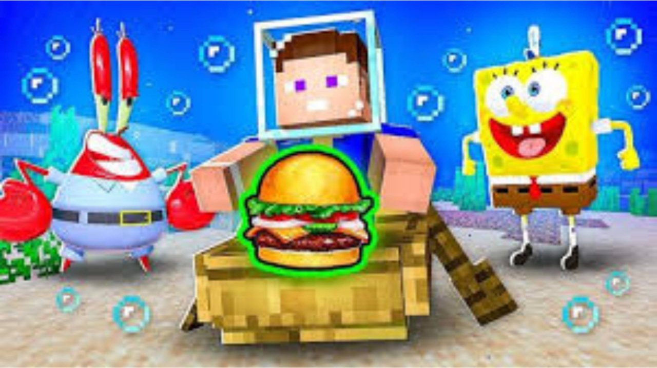 МОИ РЕАКЦИИ НА ВИДЕО ВЛАДУСА В МИРЕ ГУБКИ БОБА | ГУБКА БОБ В МАЙНКРАФТ (СБОРНИК) ЧАСТЬ 1