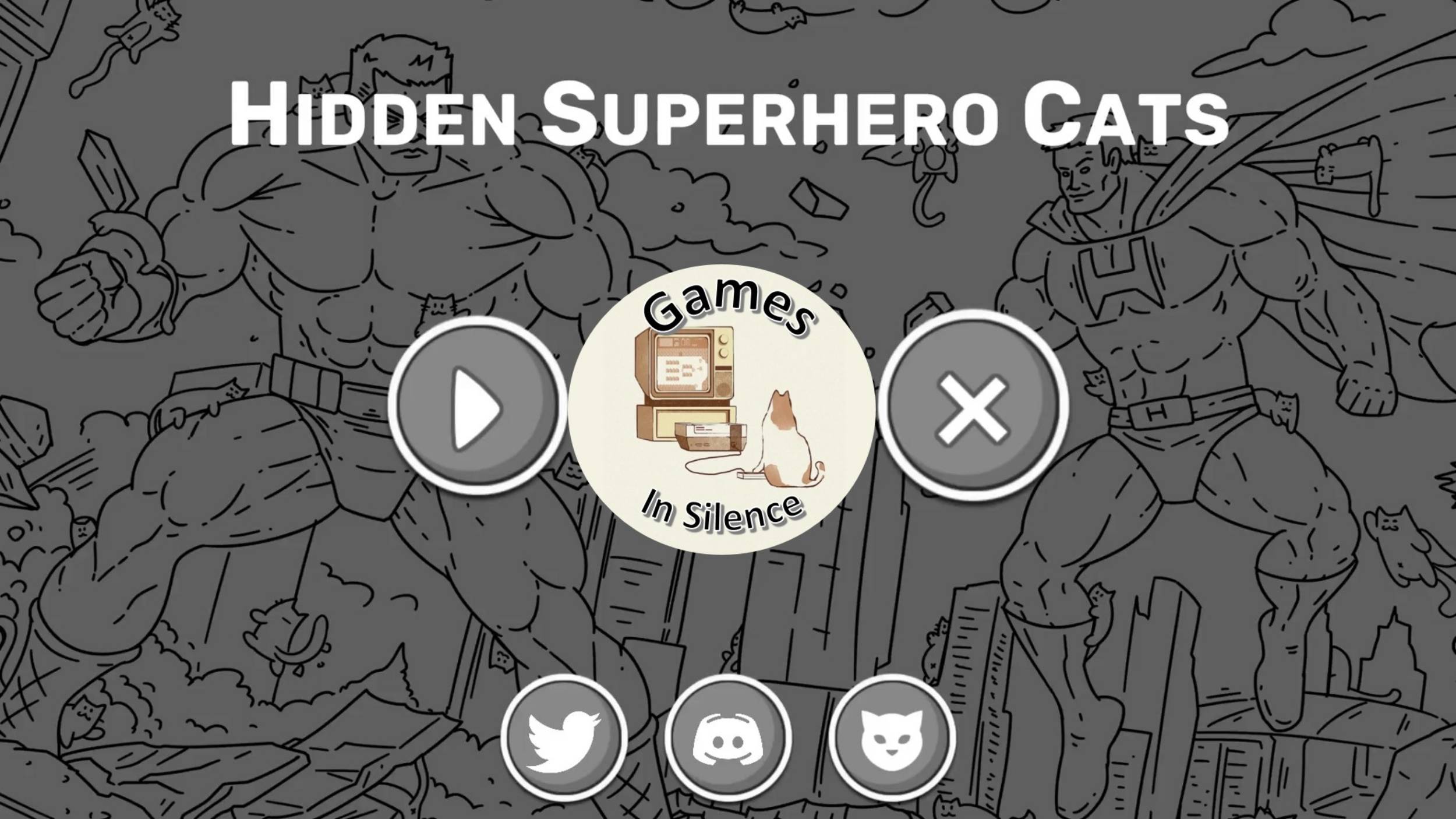 Hidden Superhero Cats. Walkthrough